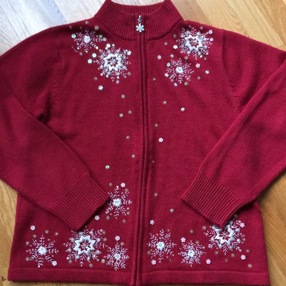 ZIP SWEATER